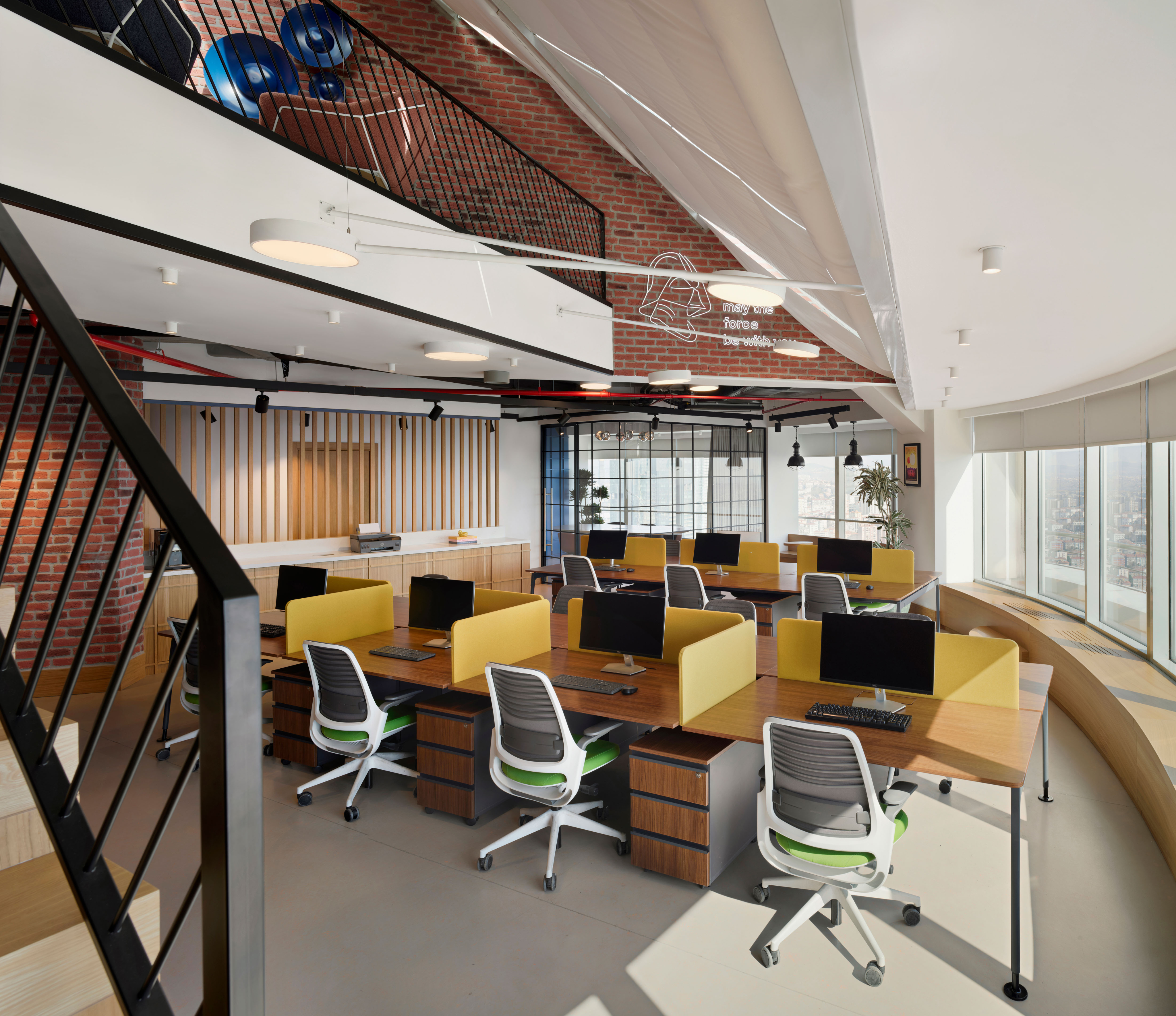 Interior waiting lounge