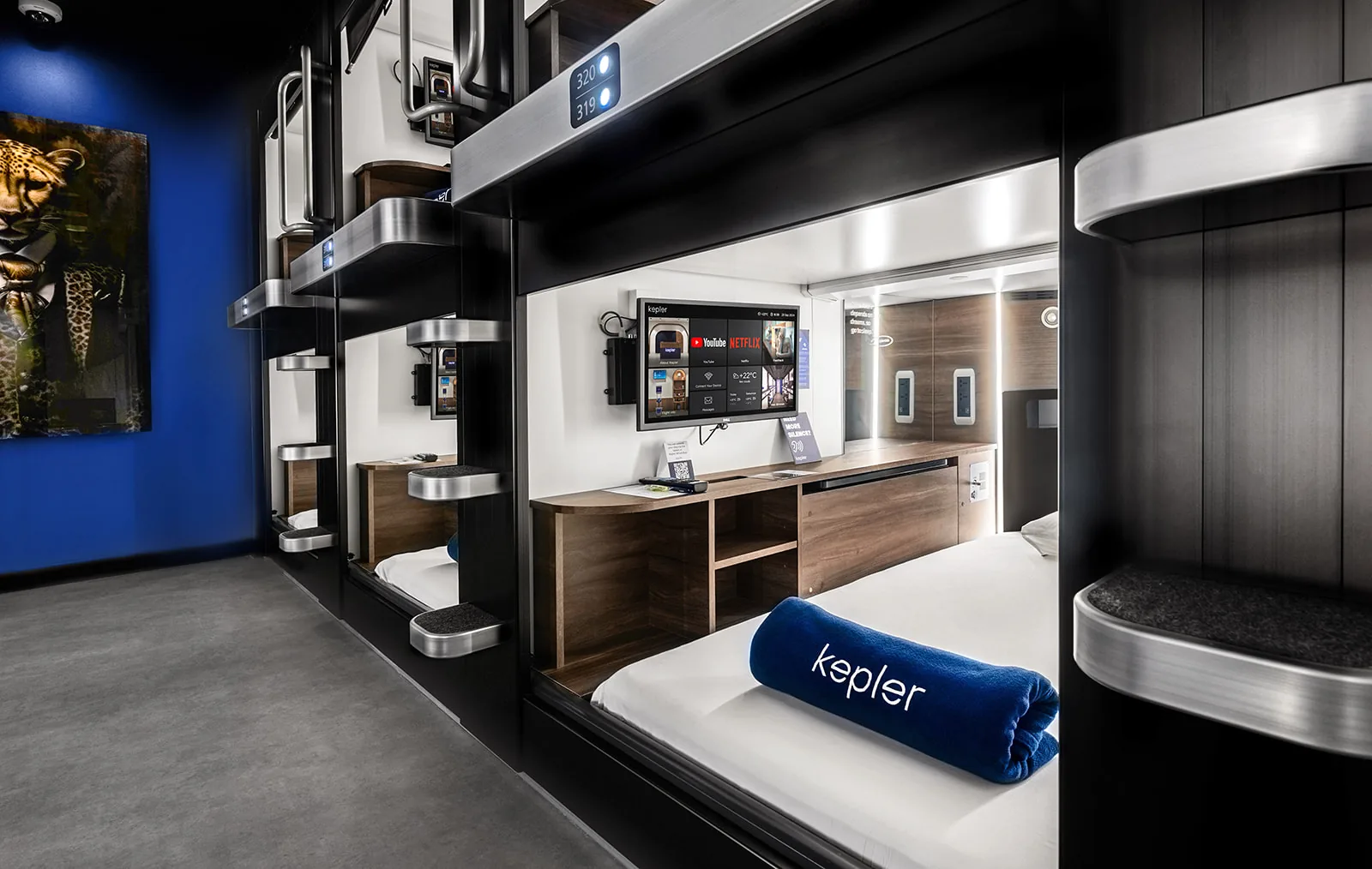 Спальная капсула в Kepler Club Рига