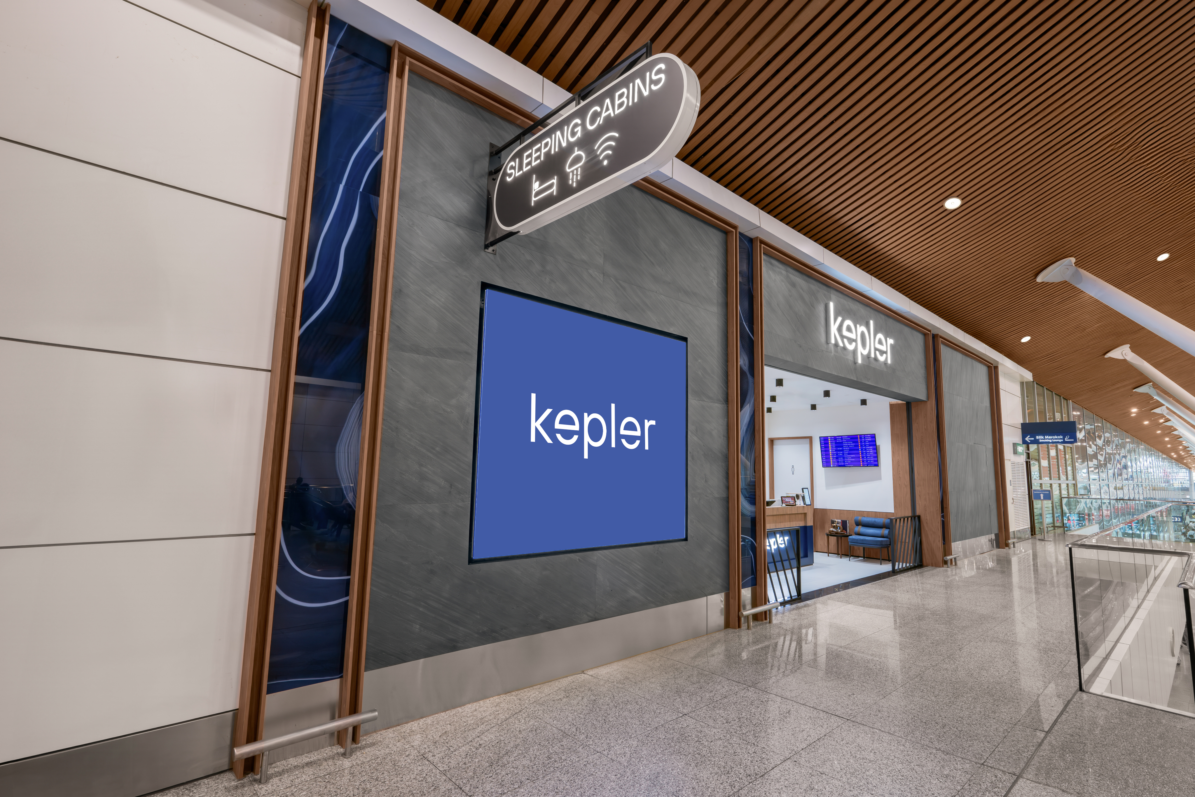 Terminal seating area