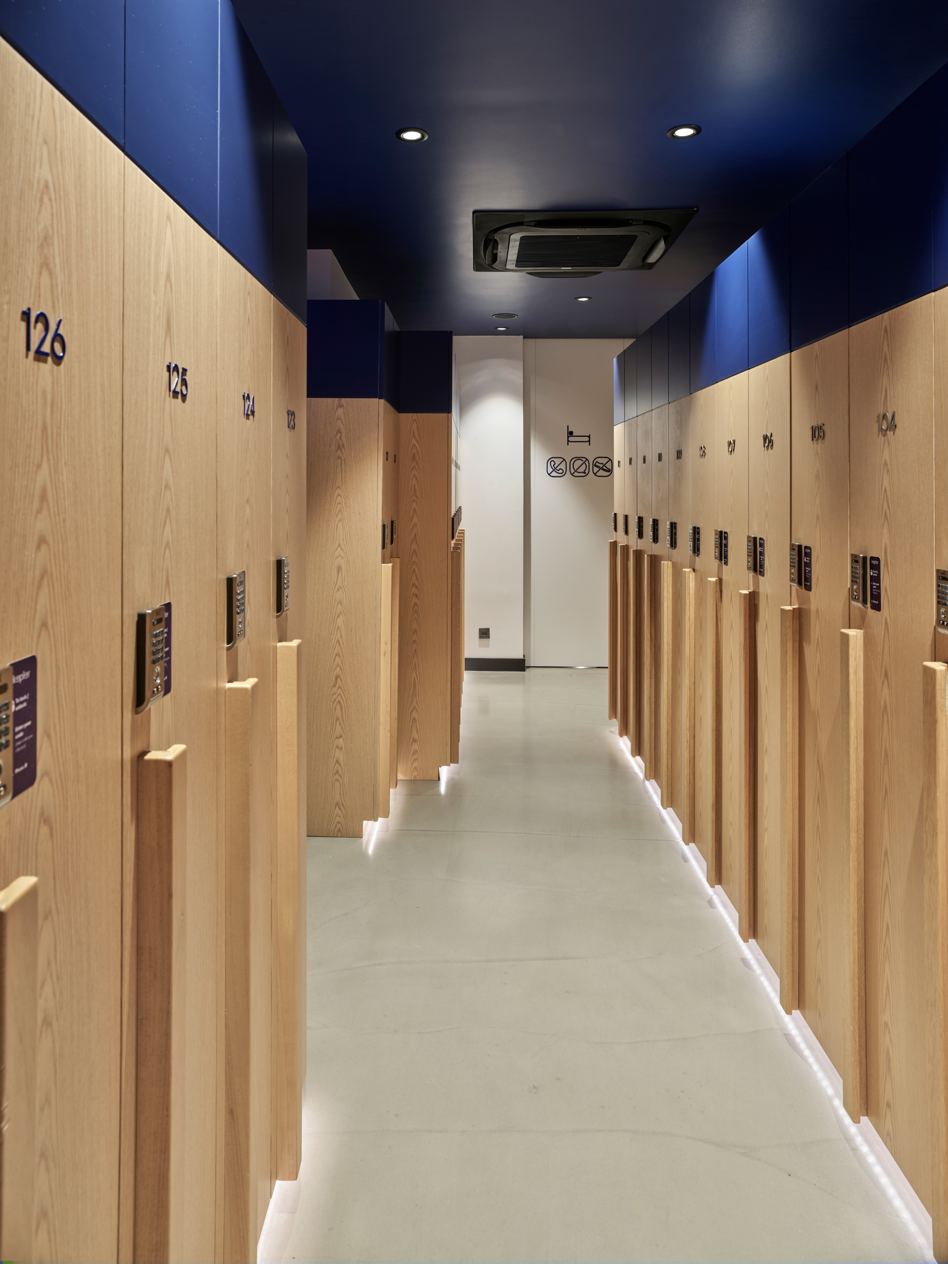 Locker corridor