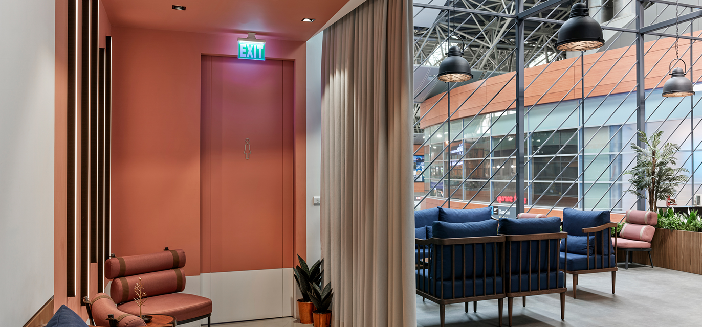 Quiet social corner