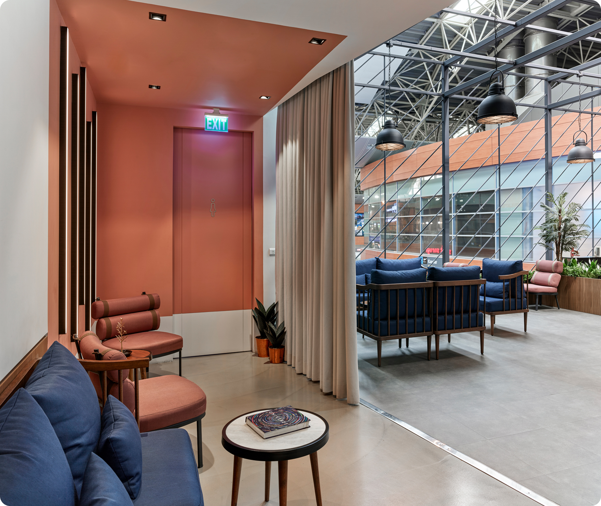Quiet social corner