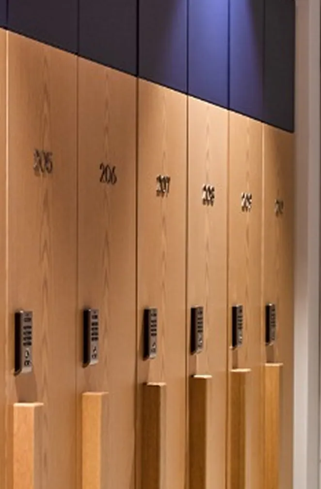 Locker detail view