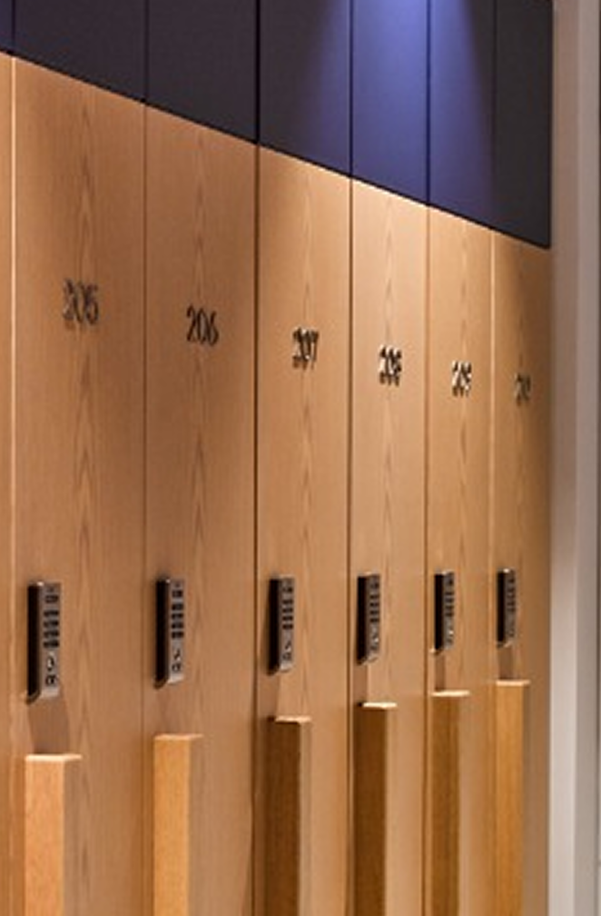 Locker detail view