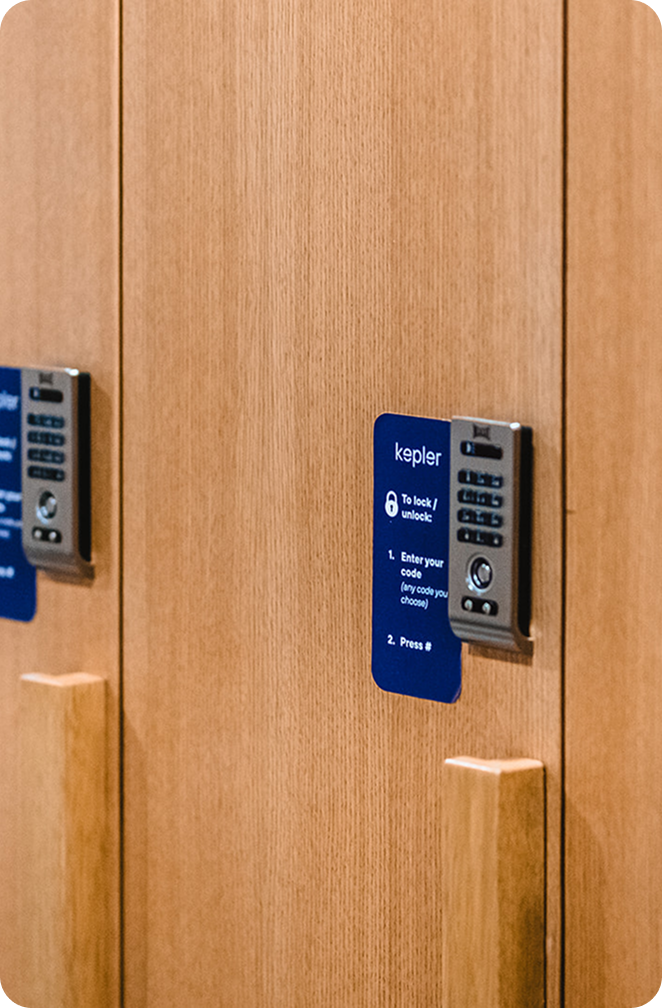 Digital locker keypad