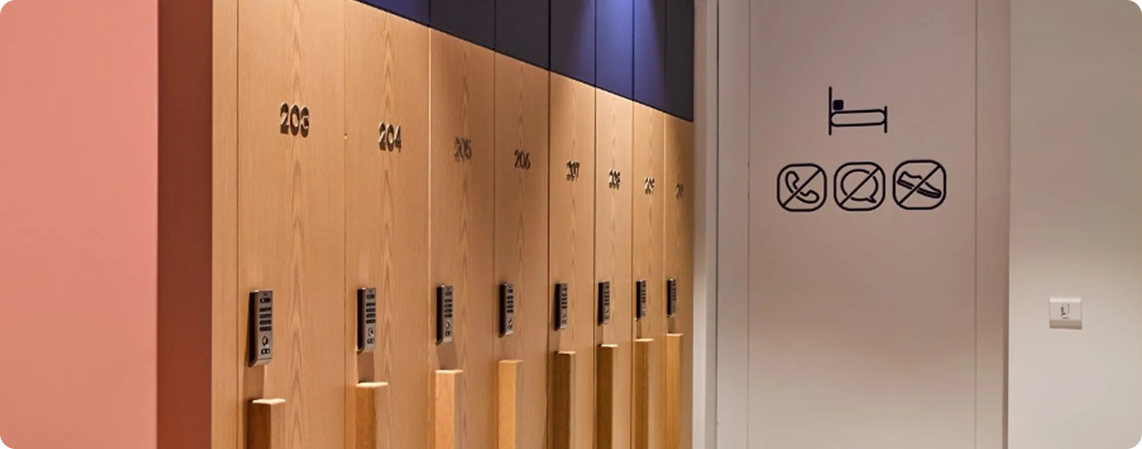Digital locker keypad