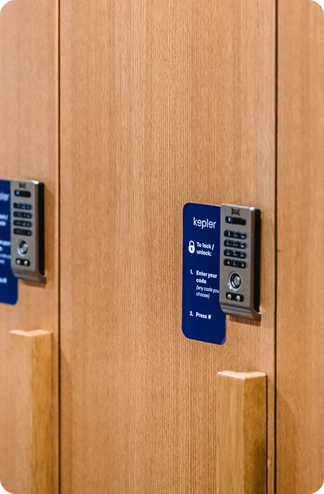 Digital locker keypad