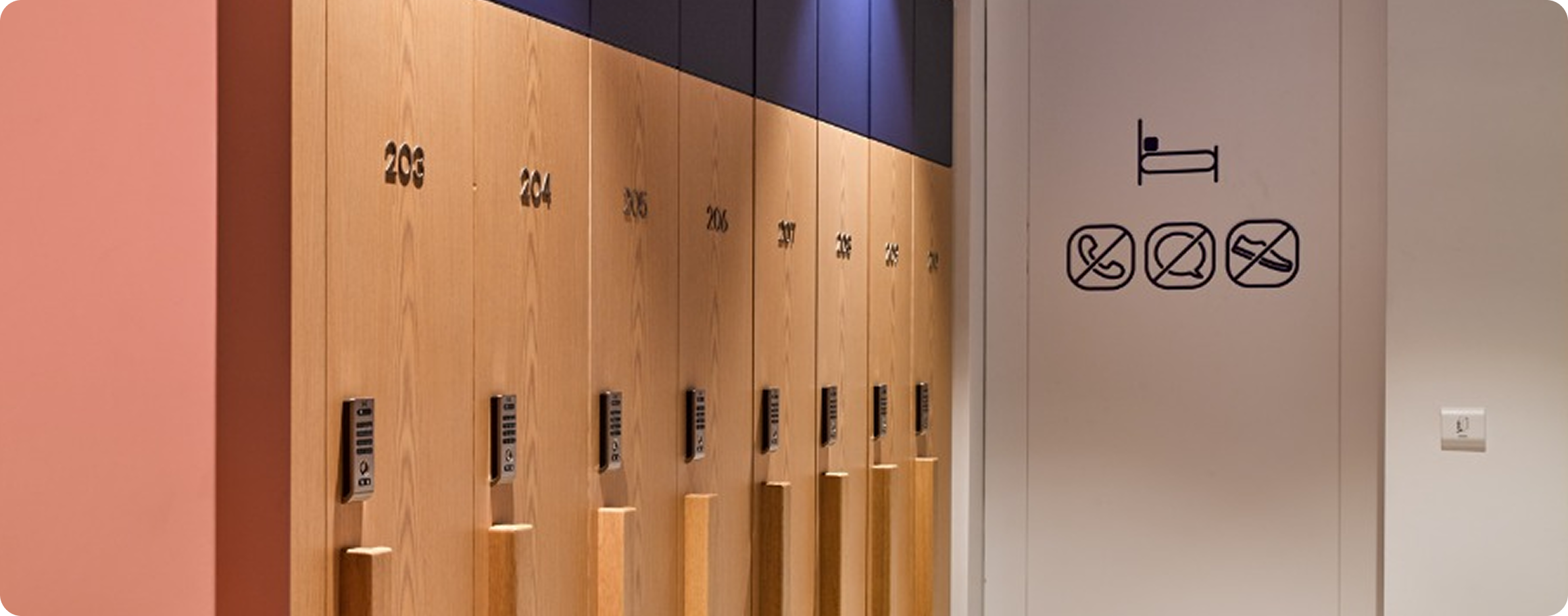 Digital locker keypad