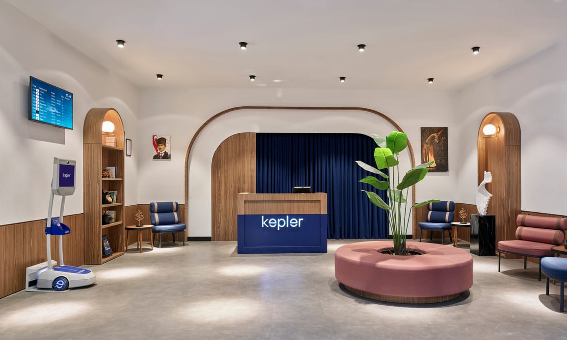Travel terminal waiting area