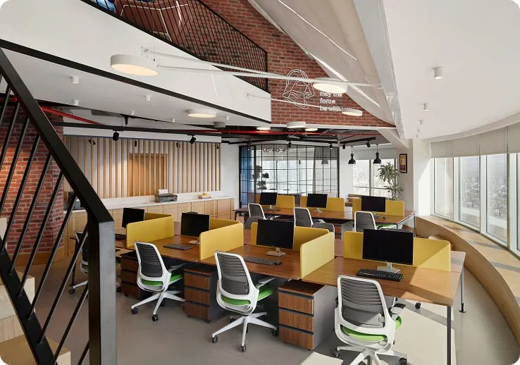 New headquarters interior