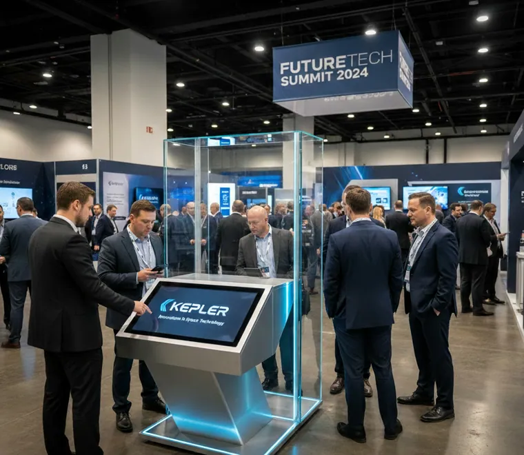 Kepler booth at FutureTech Summit 2024