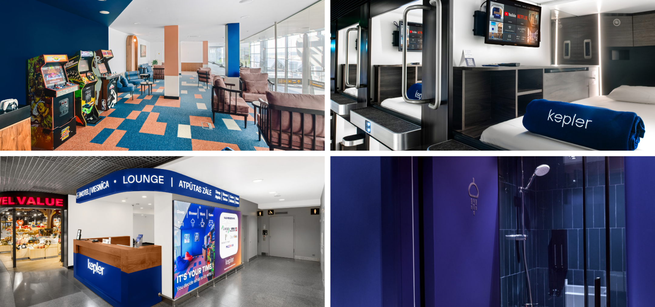 Modern and comfortable Riga airport hotel room - Kepler Club